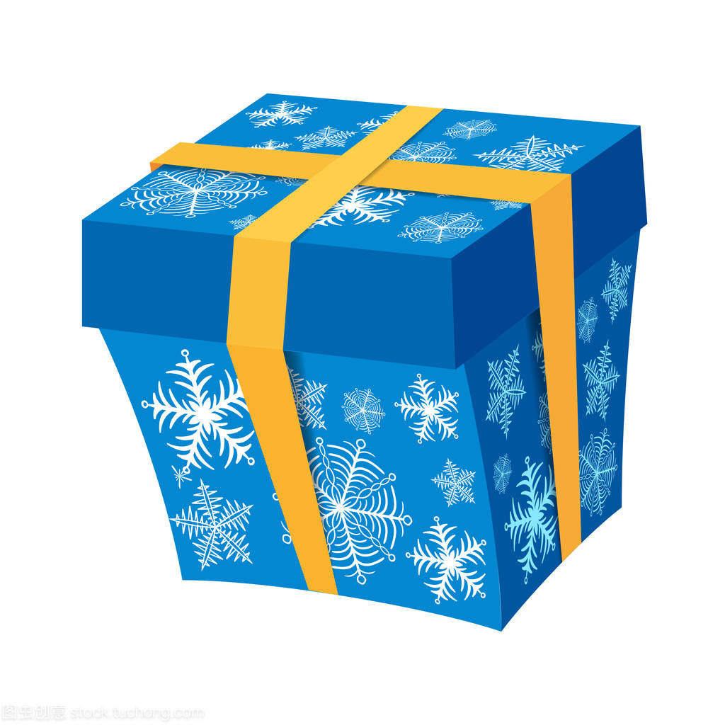 精美禮品盒矢量圖解析